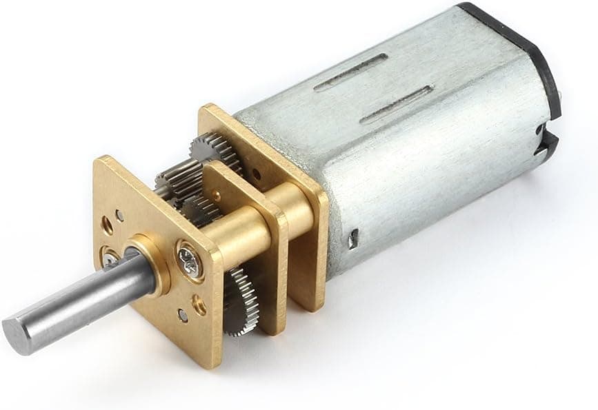 uxcell DC 6V 235RPM Micro Speed Reduction Motor Mini Gear Box Motor with 2 Terminals for RC Car Robot Model DIY Engine