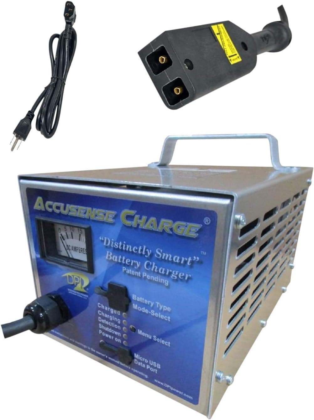 DPI 42 Volt 17 Amp Golf cart Battery Charger with EZGo D36 Style Connector DPI Gen IV