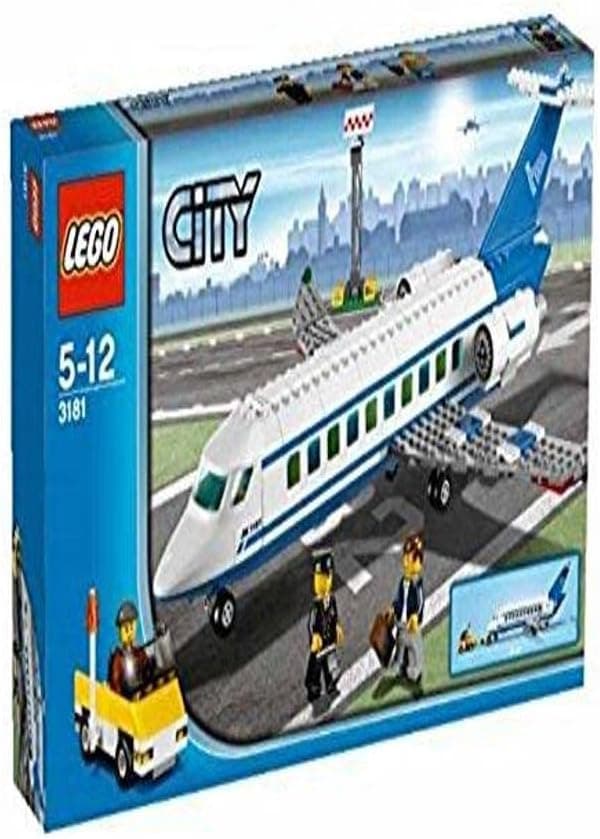 LEGO Passenger Plane 3181 (Discontinued by manufacturer)