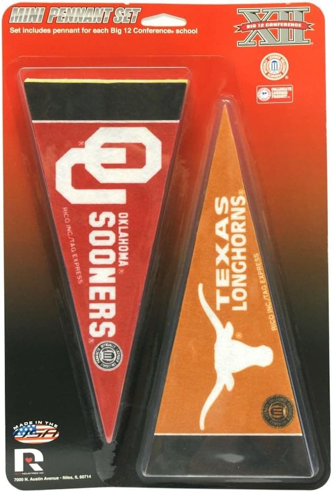 Big 12 Mini Pennant Set