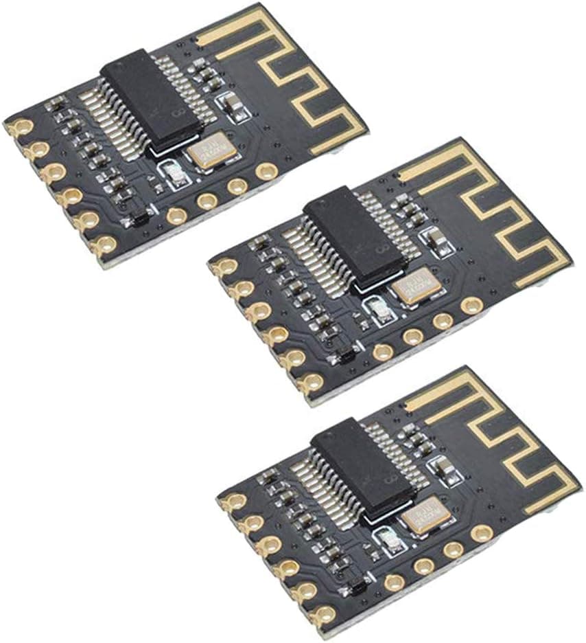 HiLetgo 3pcs M18 Wireless Bluetooth MP3 Audio Receiver Board BLT 4.2 mp3 Lossless decoder Bluetooth 4.2 Audio Receiver Board Wireless Stereo Sound Module