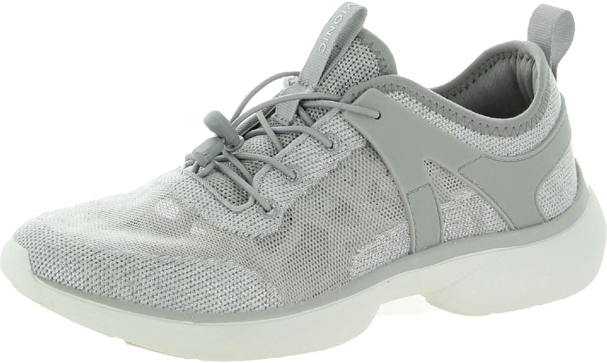 Vionic Women's Vortex Amalia Toggle Closure Active Sneakers- Supportive Walking Shoes That Include Three-Zone Comfort with Orthotic Insole Arch Support, Medium Fit