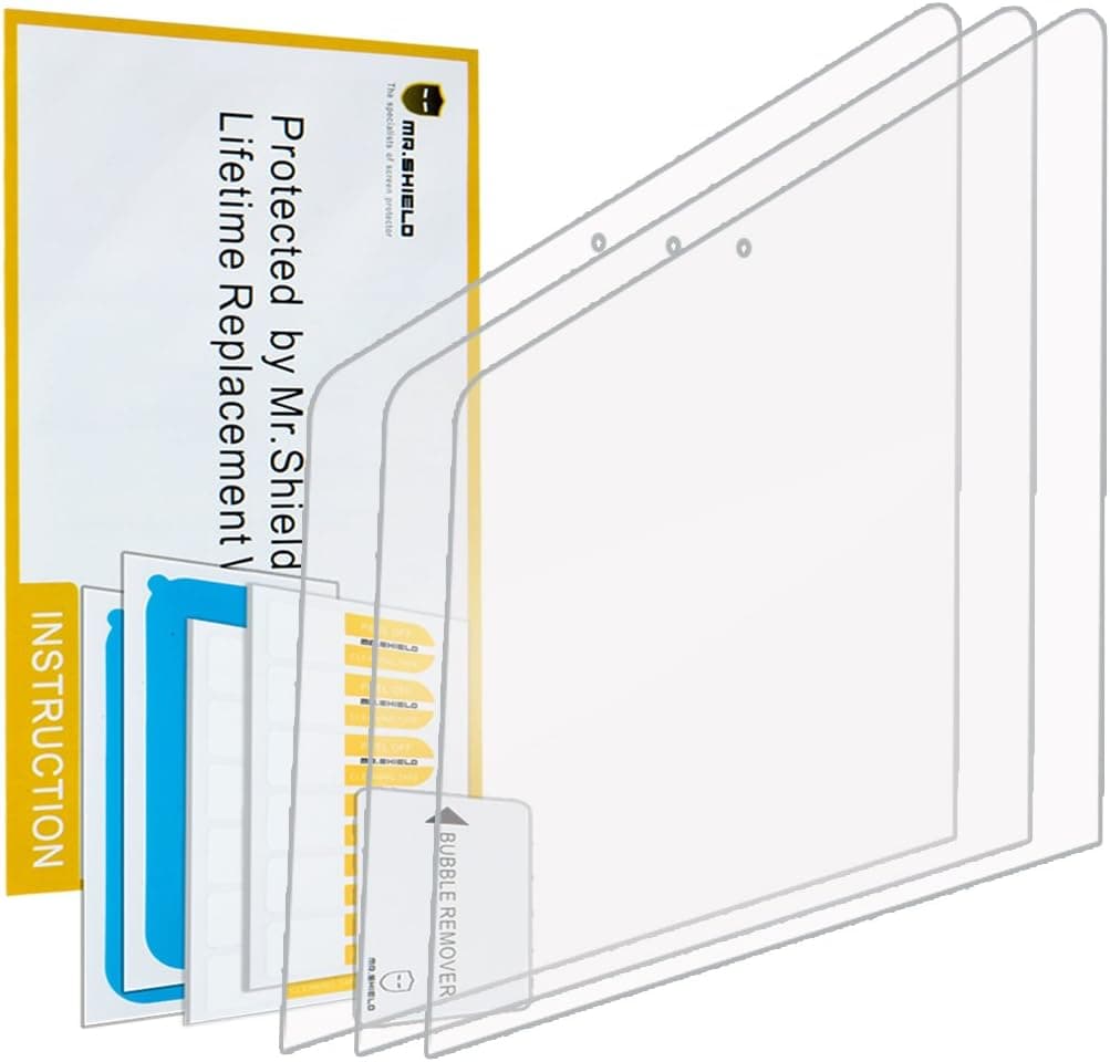 Mr.Shield Designed For The New MacBook 12 Inch Retina (2015/2016/2017) A1534 Premium Clear [PET] Screen Protector [3 PACK] with Lifetime Replacement