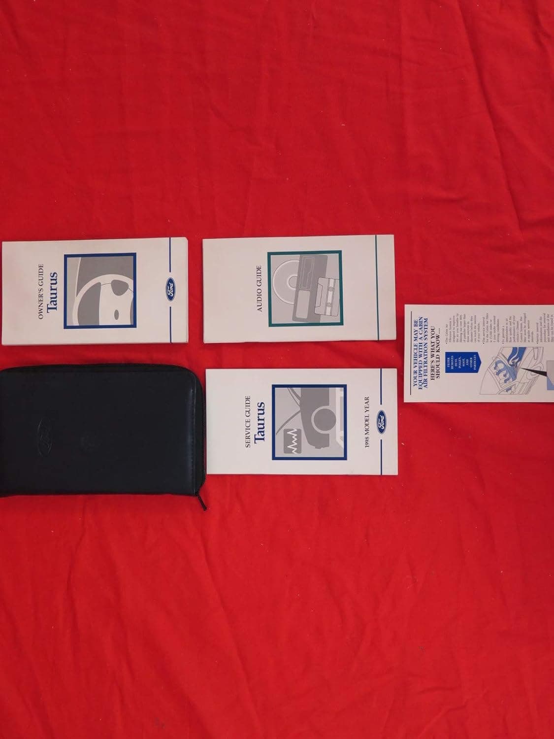 1998 Ford Taurus Owners Manual