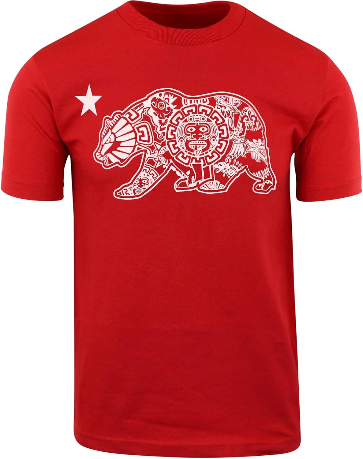 ShirtBANC Aztec Bear California Republic Mens Shirts