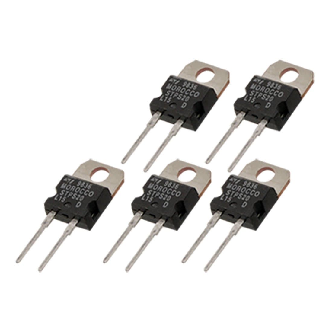 5 Pcs STPS20L15D 20A 15V 2 Terminals Power Schottky Diode