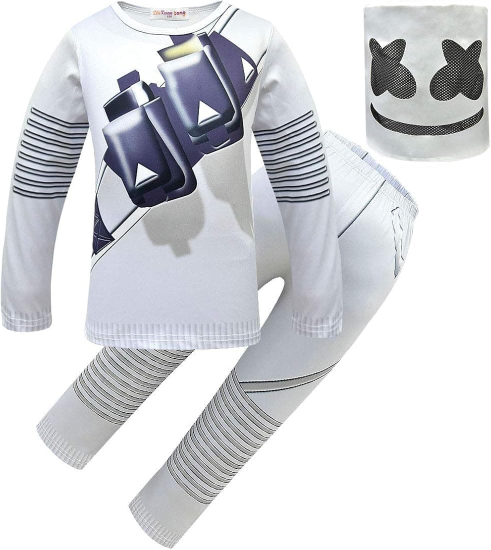 EVENING Kids Halloween DJ Cosply Costume Sweatershirt Hoodie