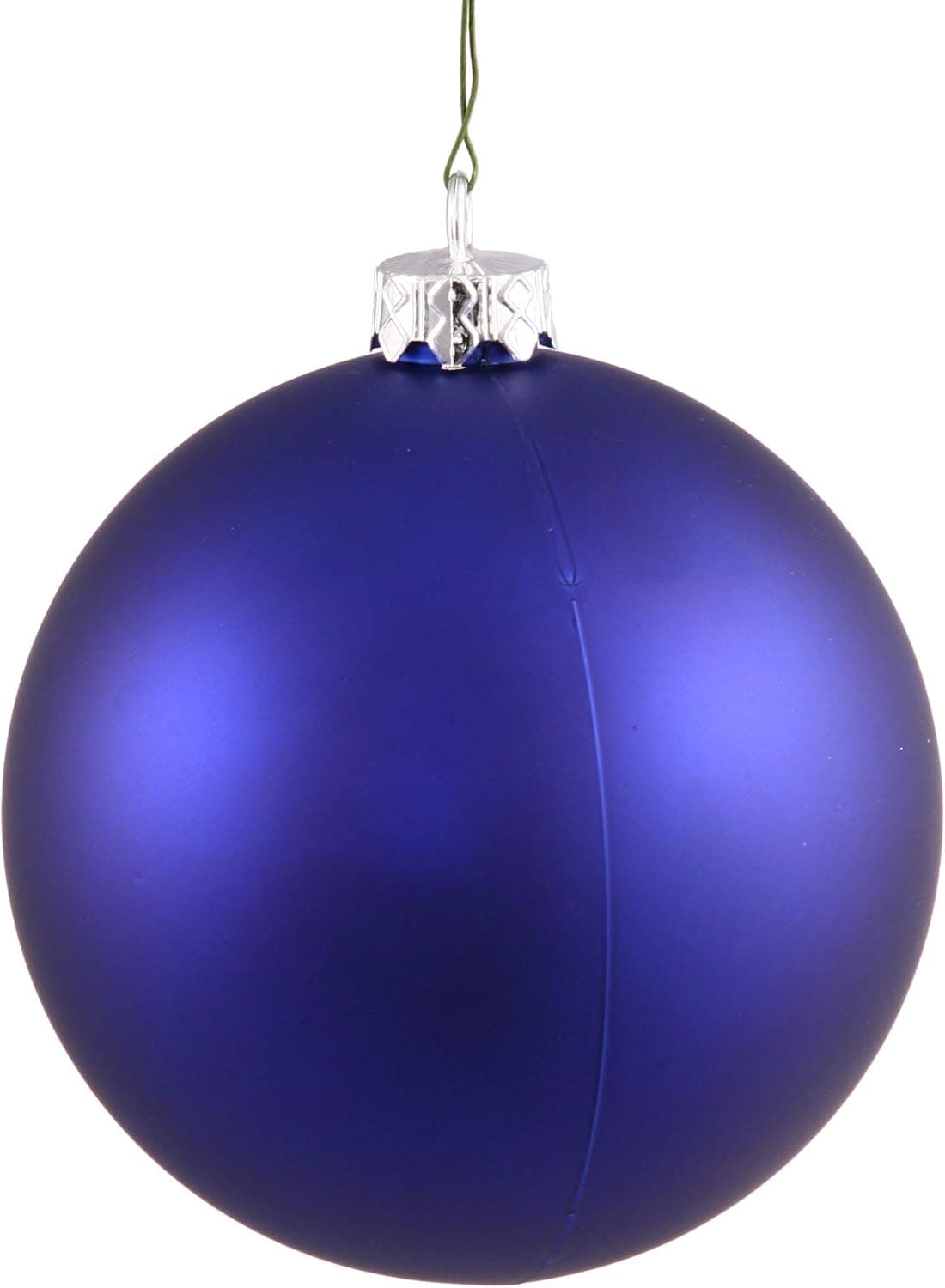 Vickerman 3" Cobalt Matte Ball Ornament, 12 per Bag