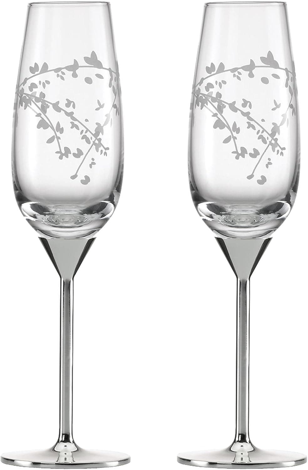 kate spade new york Gardner Street Crystal 2-piece Flute Set