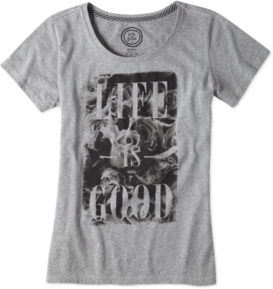 Life is Good Women's Creamy Scoop LIG Floral Tee