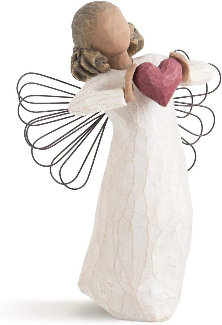 Willow Tree with Love Angel, Sculpted Hand-Painted Figure