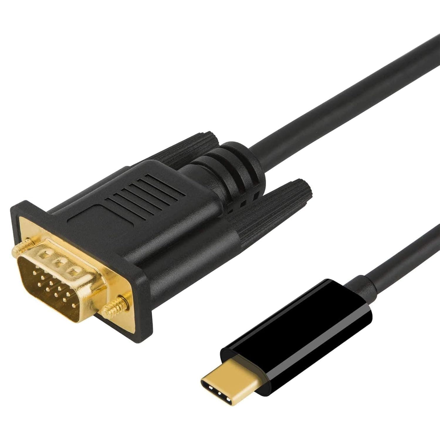 CableCreation USB C to VGA Cable 10FT, USB Type C to VGA Cord 1080P@60Hz,