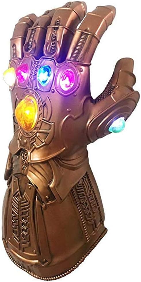 Thanos Infinity Gauntlet Glove for Kids Adults Toy Light Up (adult)