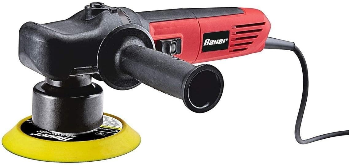 BAUER 6 in. 5.7 Amp Heavy Duty Dual Action Variable Speed Polisher