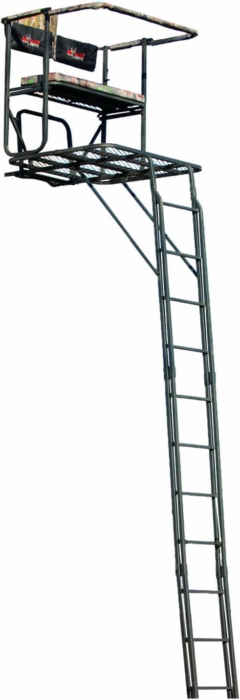 BIG GAME The Partner Plus Select Ladder Stand, Black