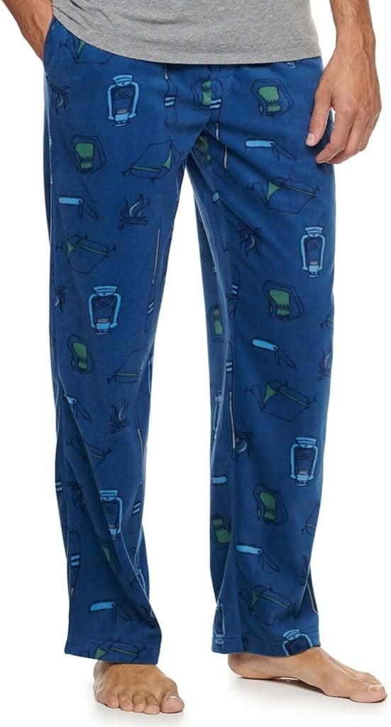 Croft & Barrow Men's Ultra-Soft Brushed Microfleece Sleep Bottoms Lounge Pajama Pants