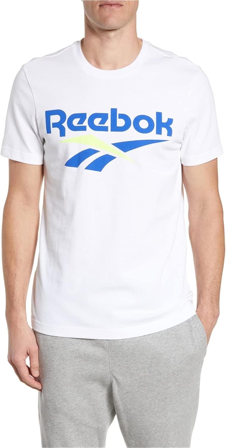 Reebok Men's Classic Vector Logo Short Sleeve T-Shirt