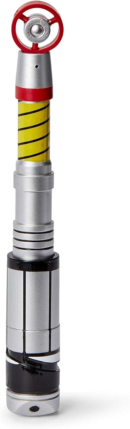 Doctor Who Third Doctor's Sonic Screwdriver - Exclusive, First-Edition, Electronic Version with Light, 2 Sounds, Spring-Loaded Activation & Spinning Action - Collectible Jon Pertwee Prop Replica