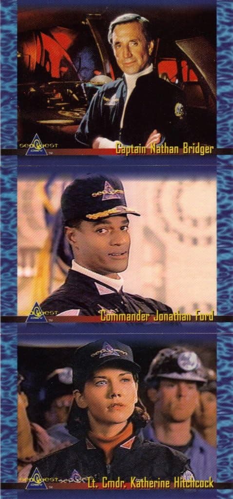 Seaquest DSV Skybox Cards 1994 Complete Set