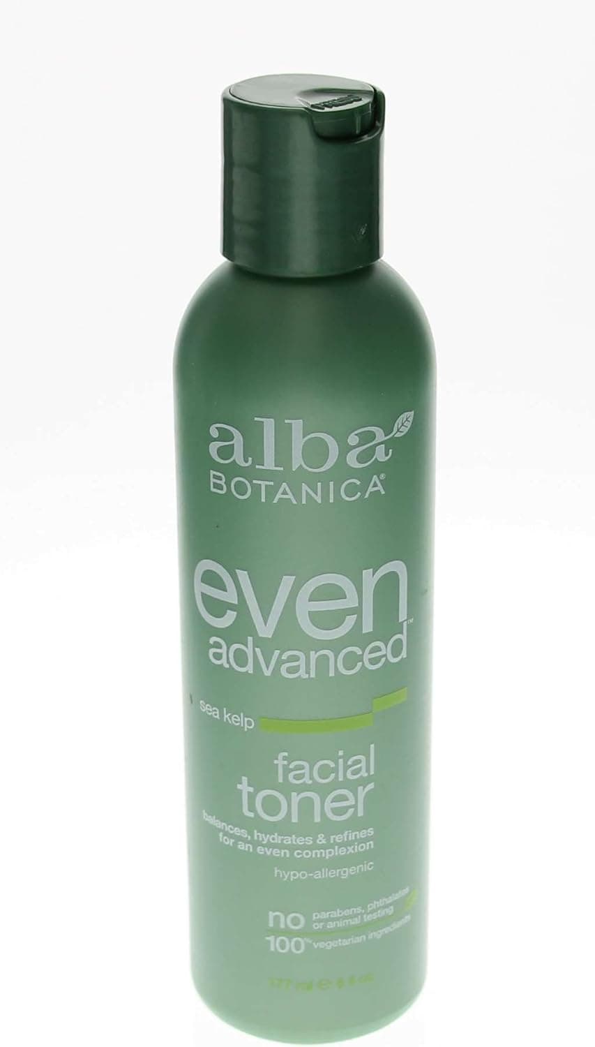 Alba Botanica Facial Toner, Sea Kelp, 6 Ounce (Pack of 6)