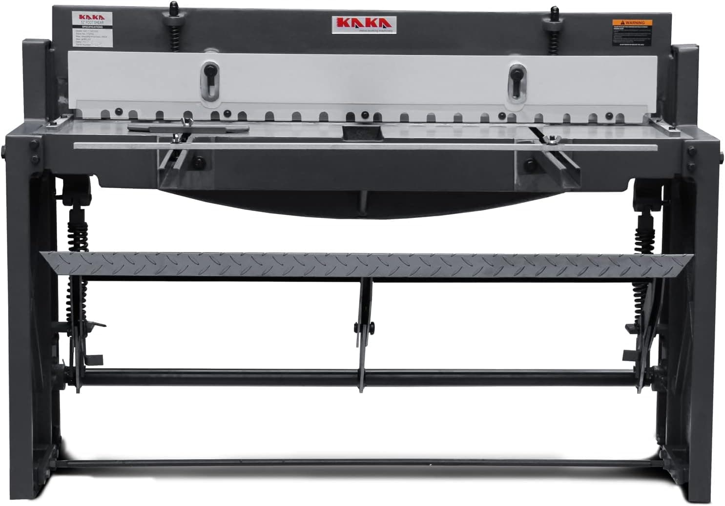 KAKA Industrial Q01-5216 52-Inch Foot Stomp Shear Solid Construction High Precision Sheet Metal Foot Shear, 16 Gauge Mild Steel Capacity
