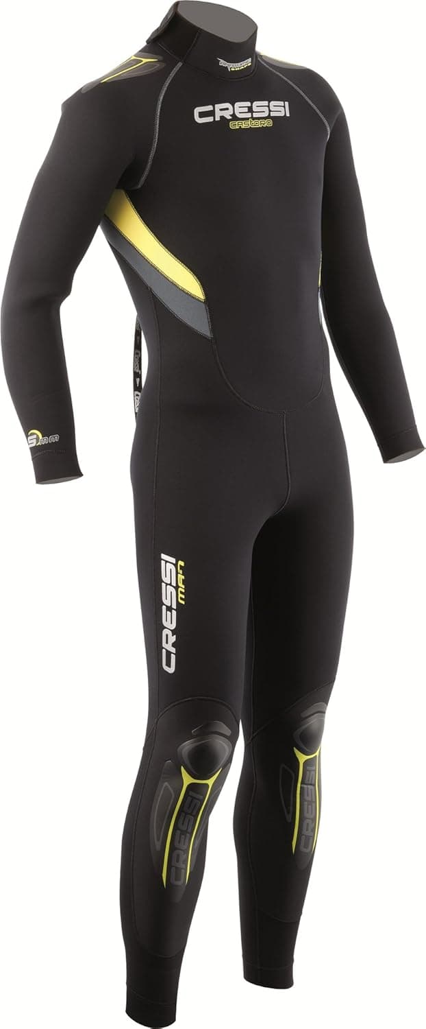 Cressi Castoro Men's 5mm Soft Premium Neoprene Wetsuit