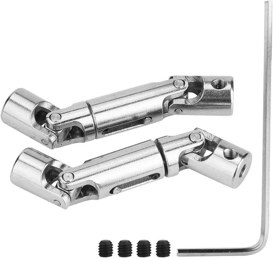 RC Car Drive Shafts, Metal Drive Shafts for FY001-25 RC Military Crawler Truck Upgrade Accessory Parts