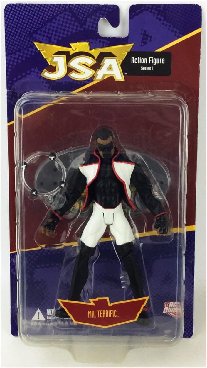 Justice Society America Mr. Terrific Figure - JSA Series 1 by DC Direct