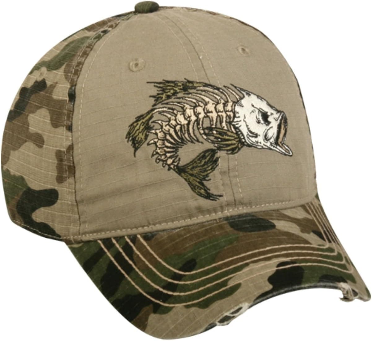 Outdoor Cap Company BAS-030 Outdoor Cap Company - Bass Bonefish Hat-BAS-030