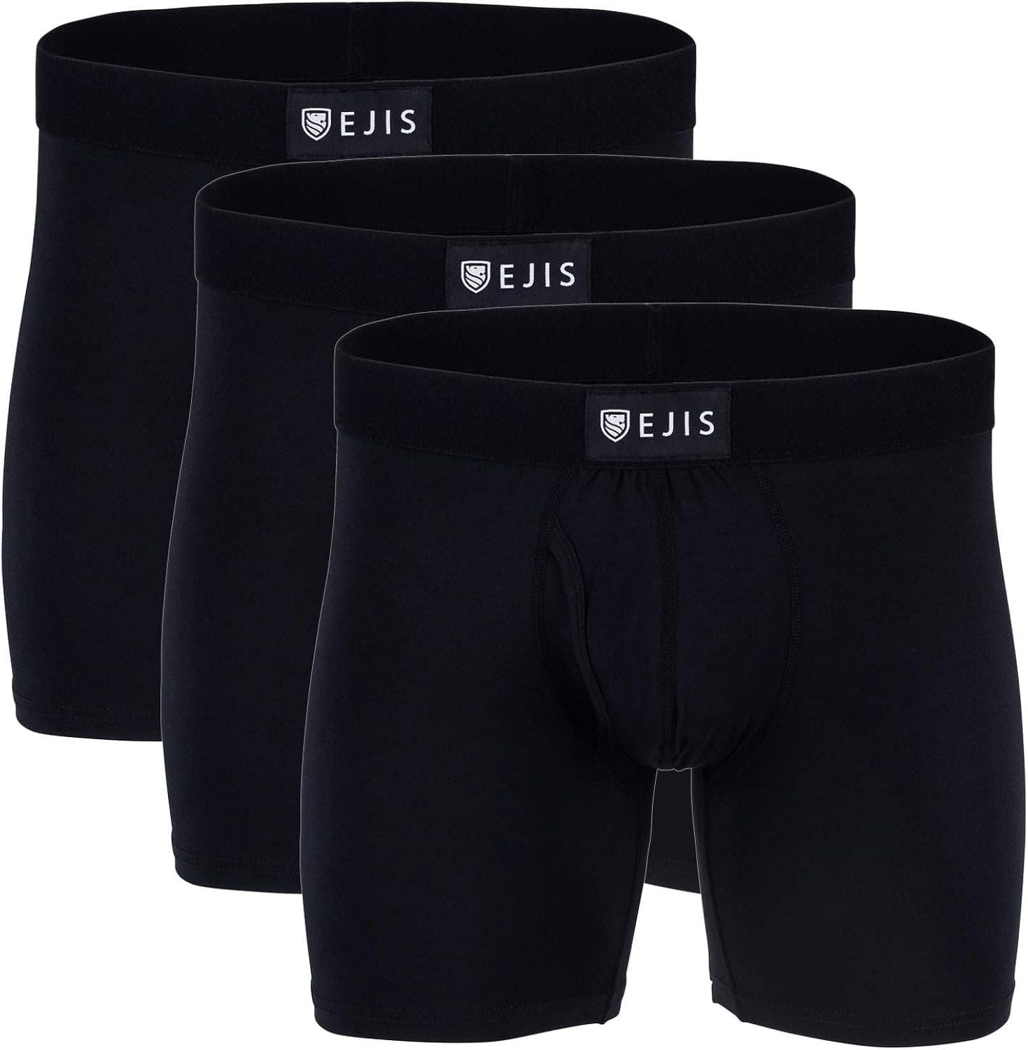 Ejis Essential Boxer Briefs | Fly (3-Pack) | Anti-Odor Micro Modal