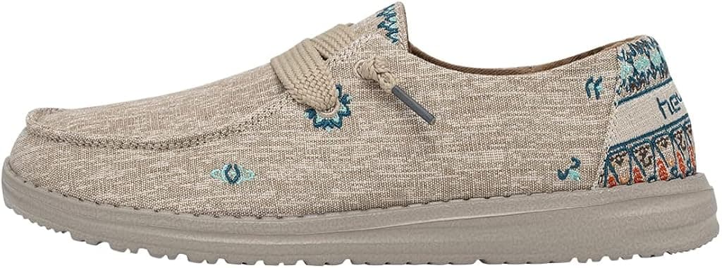Hey Dude Women's Lily Multiple Colors | Women’s Shoes | Women’s Lace Up Loafers | Comfortable & Light-Weight