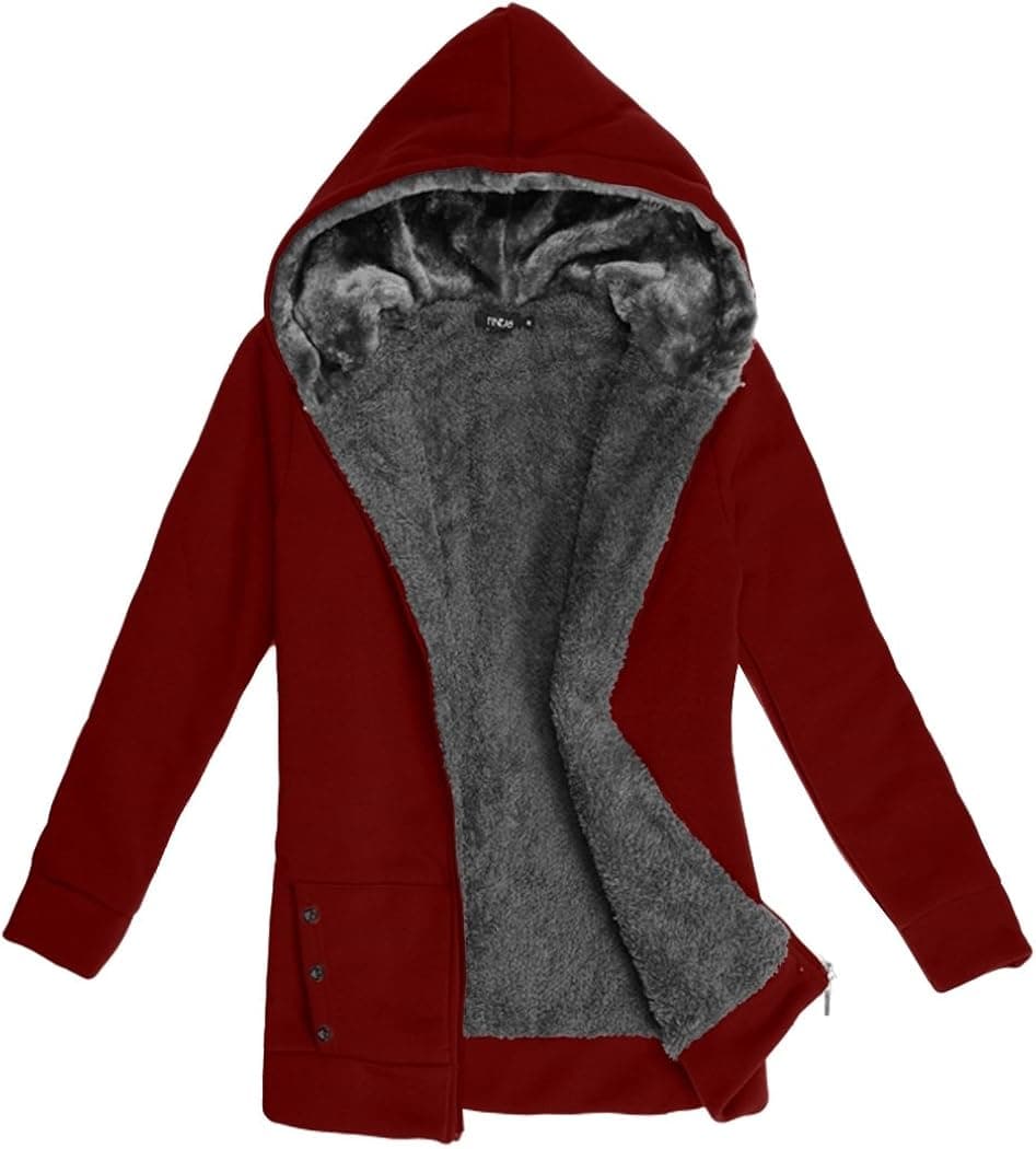 Celltronic Fashion Casual Ladies'Women Thicken Warmer Hoodie Coat Outerwear Jacket
