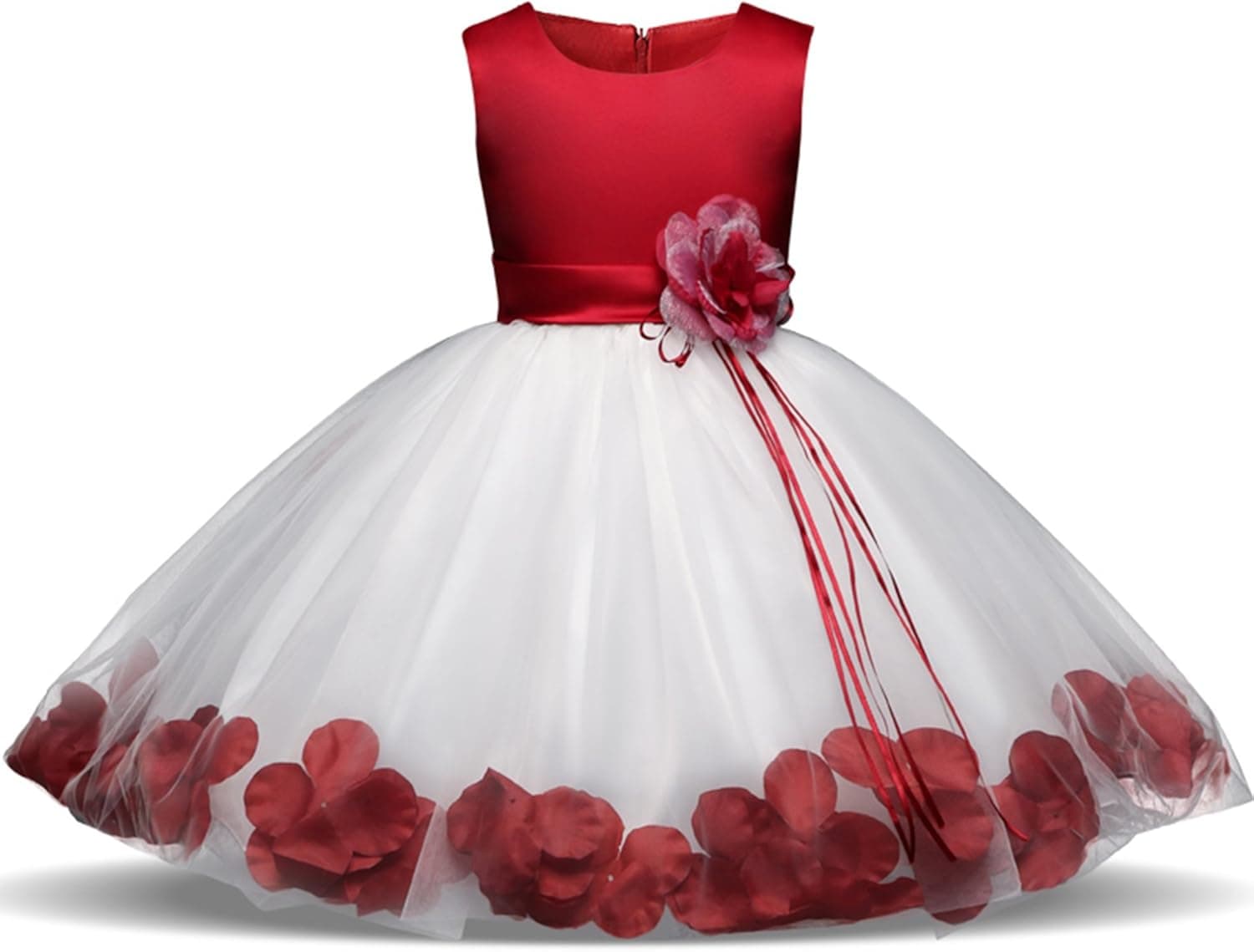 NNJXD Infant Baby Girls Flower Dress for 6-24 Months