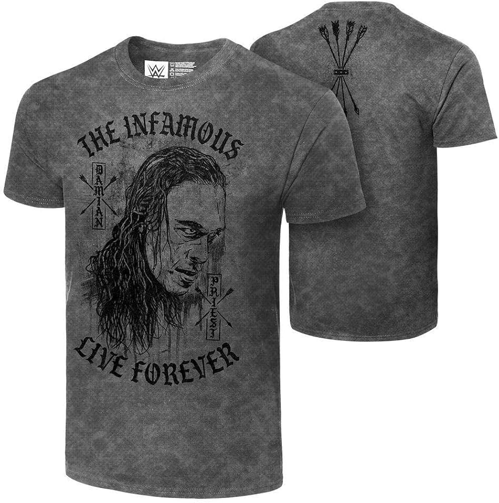 WWE Damian Priest The Infamous Live Forever T-Shirt