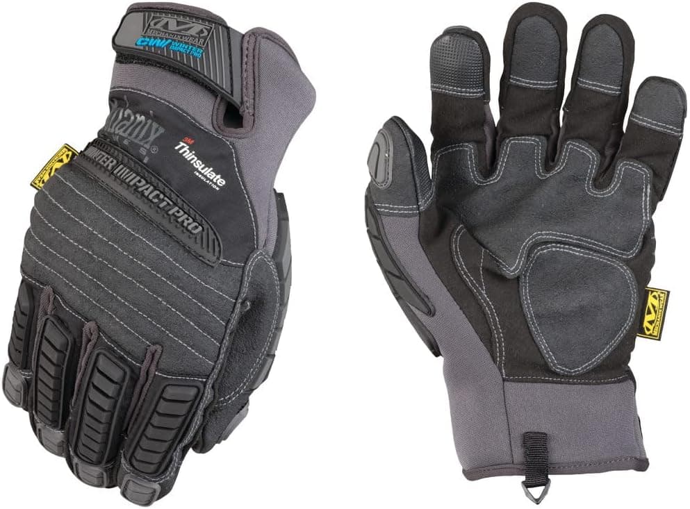 Mechanix Wear - Impact Pro Winter Gloves (X-Large, Grey/Black)