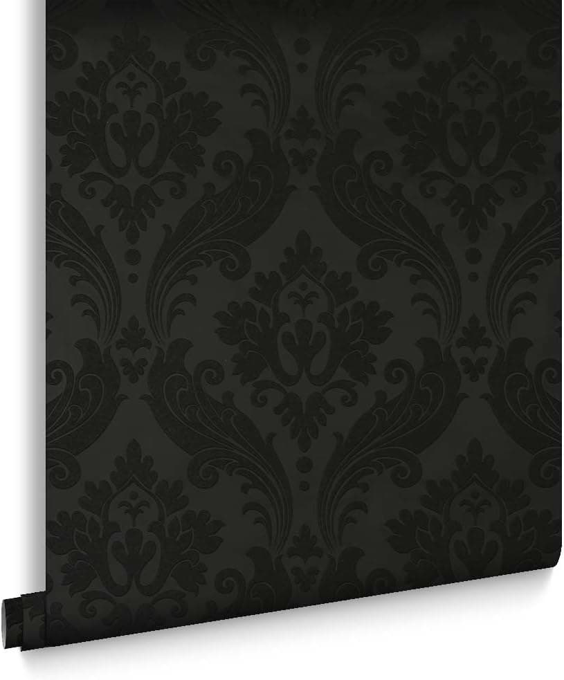 Graham & Brown Vintage Flock Wallpaper