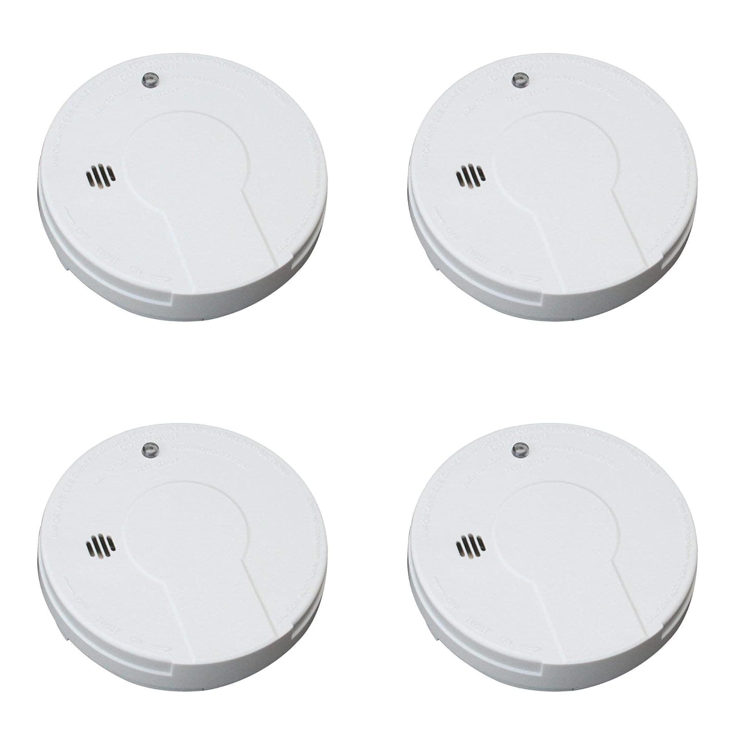 Kidde Smoke Detector Alarm | Battery Operated | Model # i9050 Pack of 4