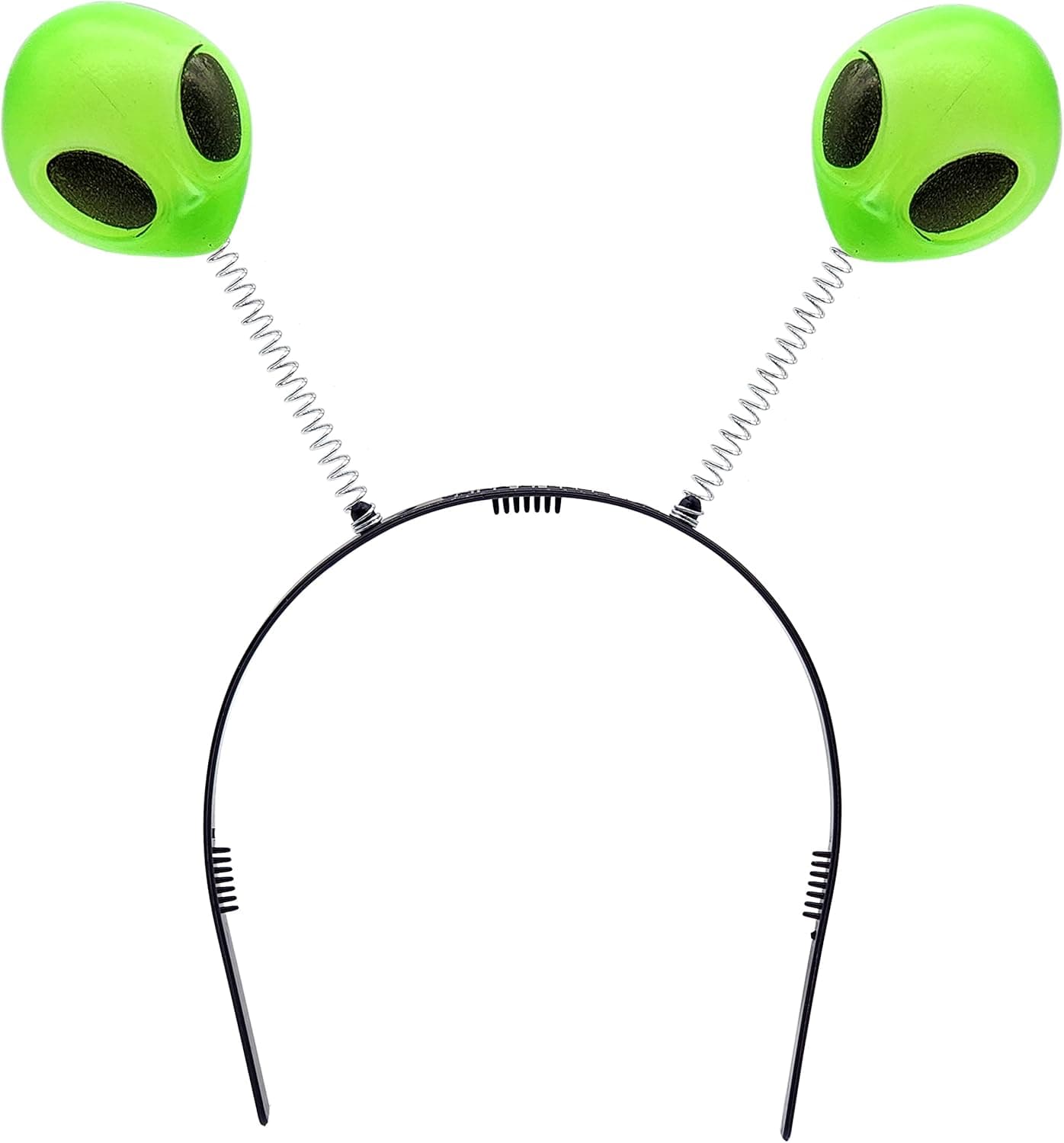 Glow Alien Boppers, Glow-In-The-Dark Halloween Party Favor For Kids and Adults, 10"