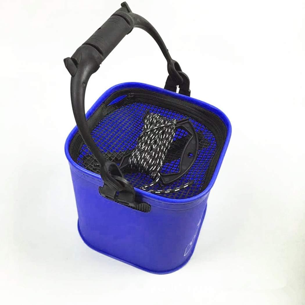 Toasis Live Fishing Bait Bucket 11L 2.9Gal EVA Fish Bucket