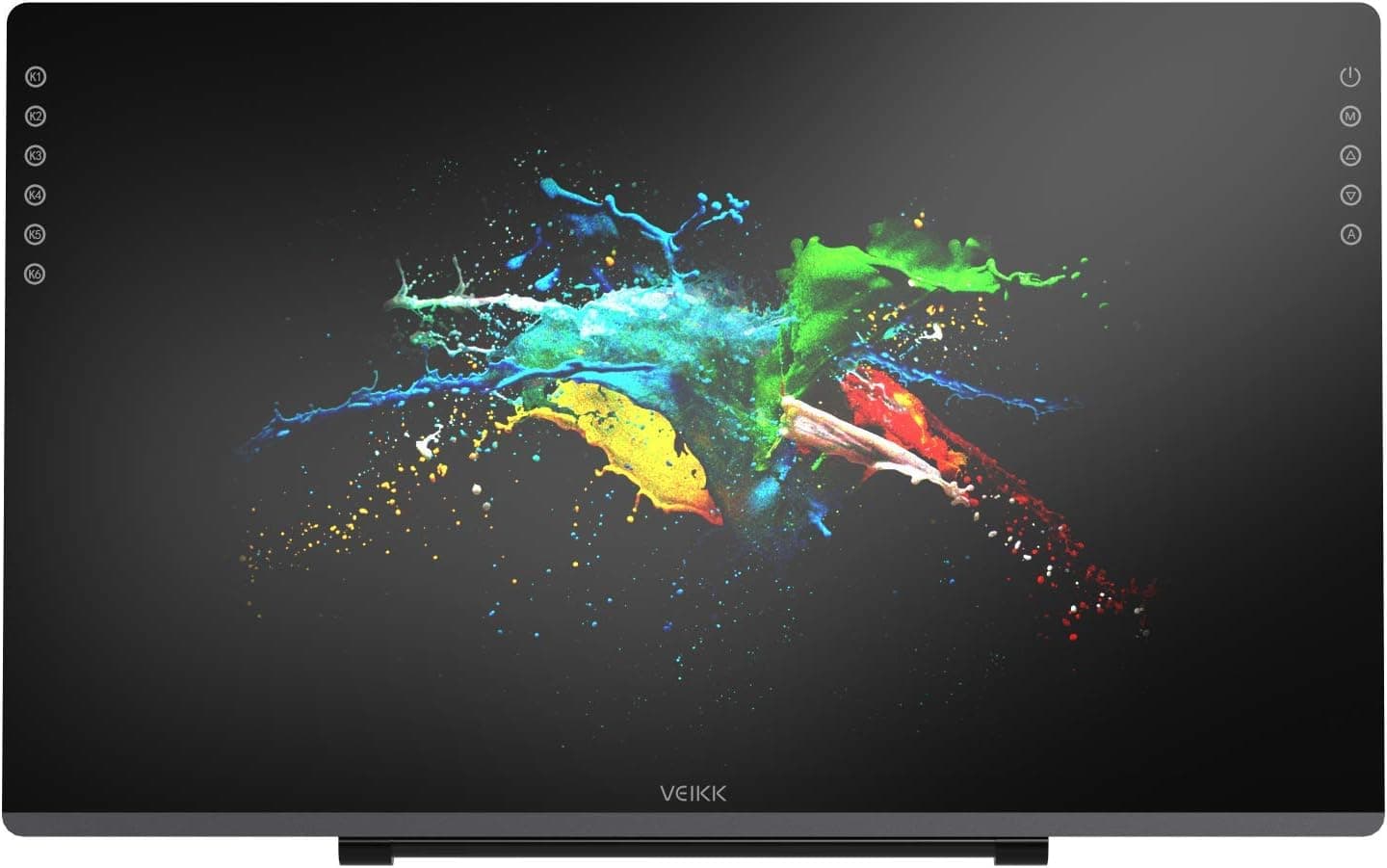 VEIKK VK2200 Drawing Pen Display 21.5 Inch Graphics Monitor Full-Laminated Technology Drawing Monitor with 6 Touch Keys (8192 Levels Pen Pressure, 92% NTSC)