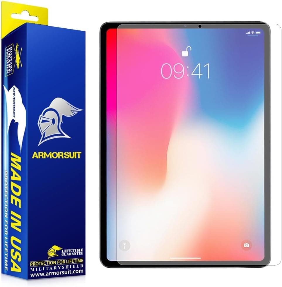 ArmorSuit MilitaryShield Anti-Glare Screen Protector for Apple iPad 9.7 (2018) - [Max Coverage] Anti-Bubble Matte Film