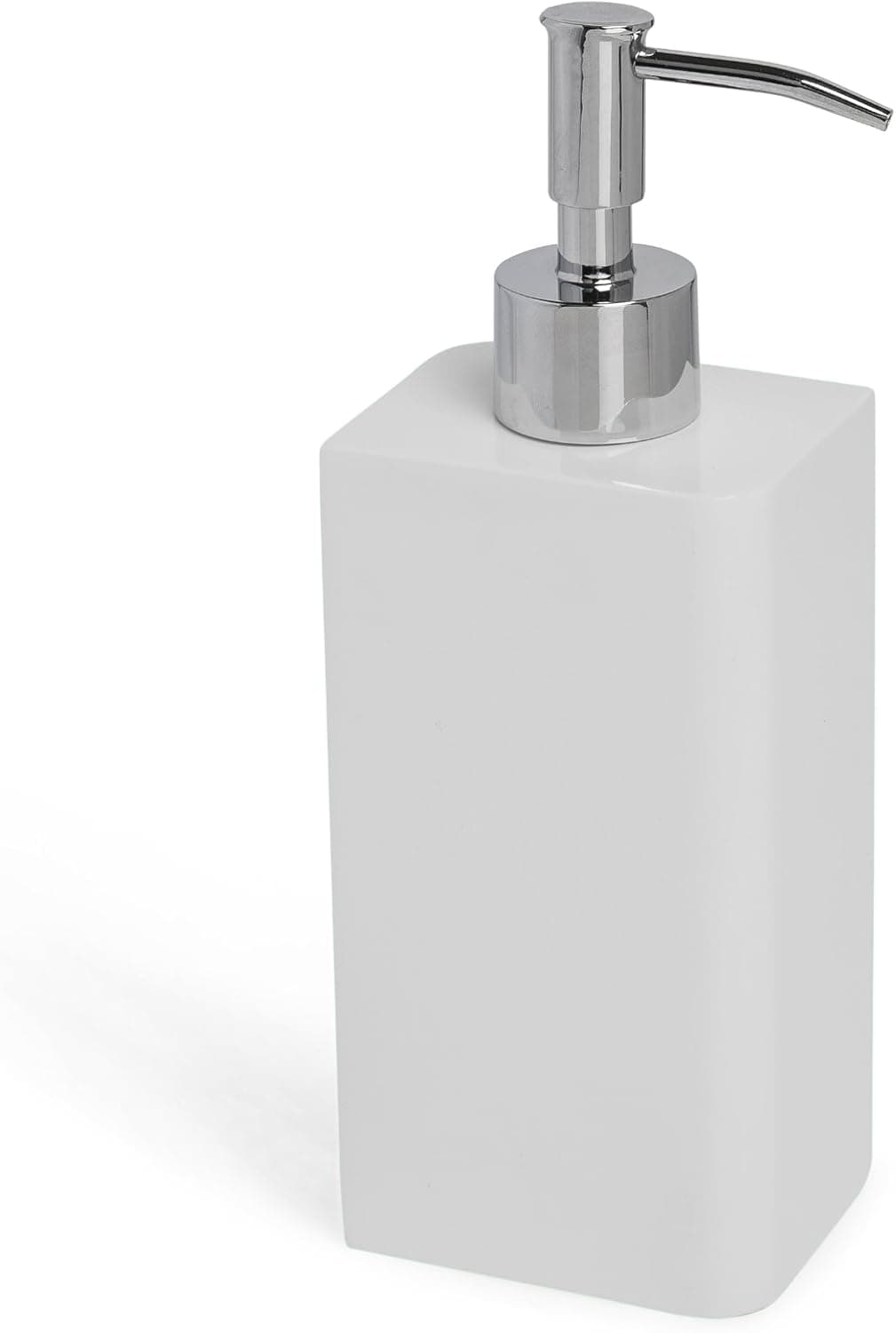 Kassatex Lacca Lotion Dispenser, White