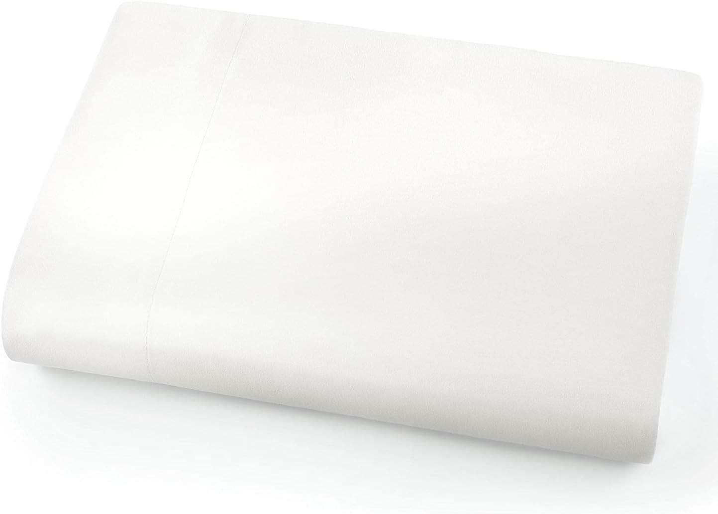 Måløv Linen Twin Extra Long Flat Sheet Only, 800 Thread Count Egyptian Cotton 1 Piece Luxurious Cotton Flat Sheet/Top Sheet White Solid-