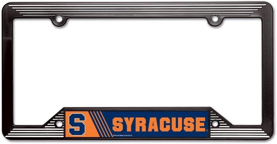 WinCraft NCAA Syracuse University License Plate Frame