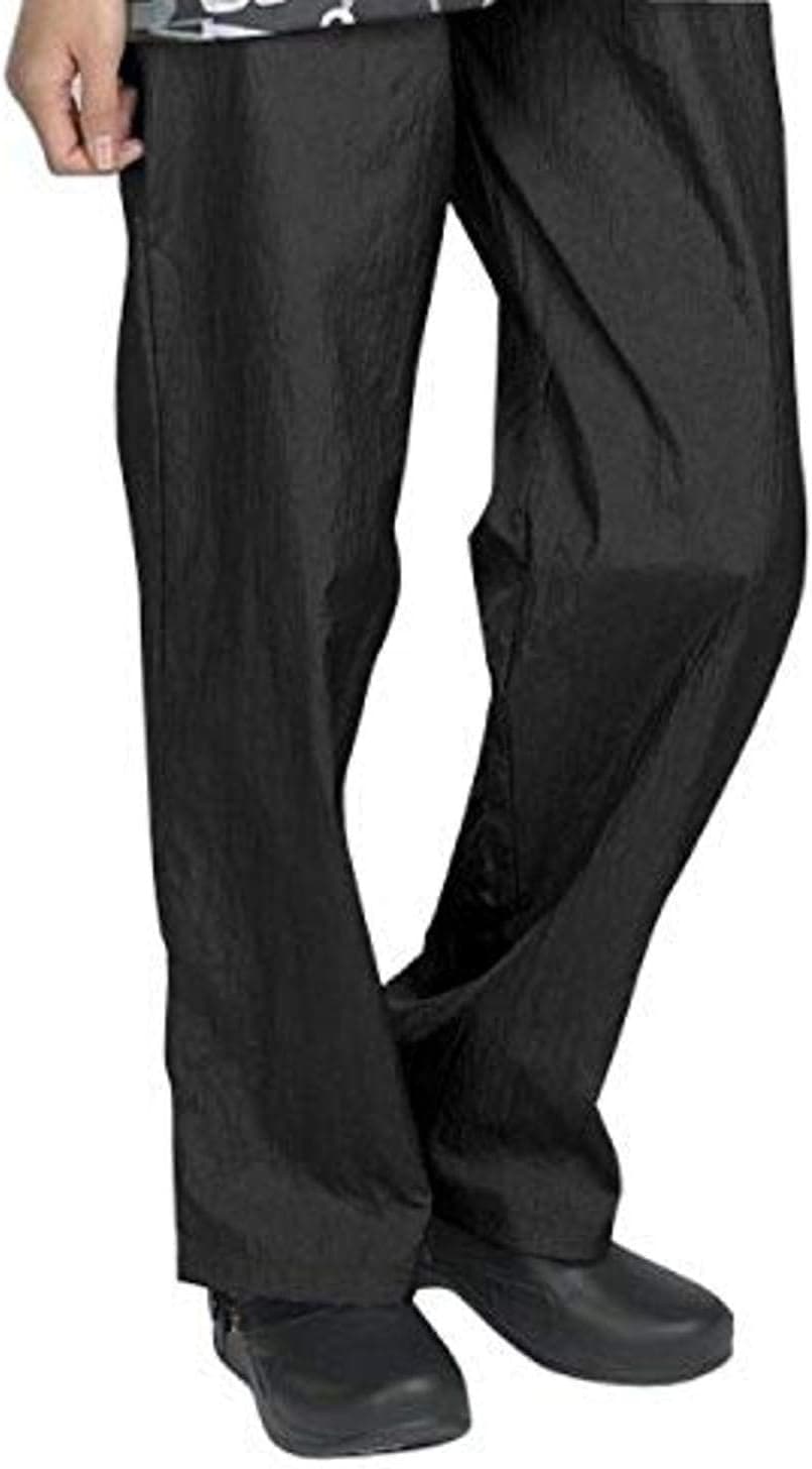 Top Performance Grooming Pants - Comfortable and Stylish Nylon Pants for Professional Pet Groomers - Small, Black