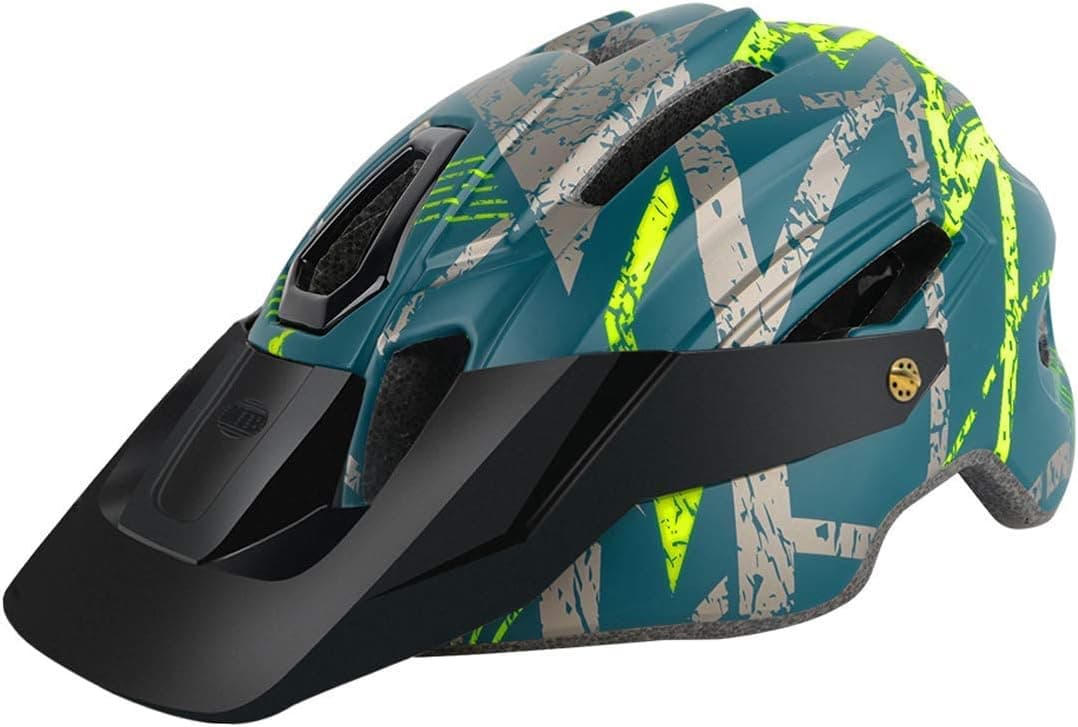 AIFEIMEI Mountain Bike MTB Helmet Adults Bicycle Cycling Helmets for Men Women Lightweight MIPS Bike Helmet Detachable Sun Visor Adjustable Tail Light Size