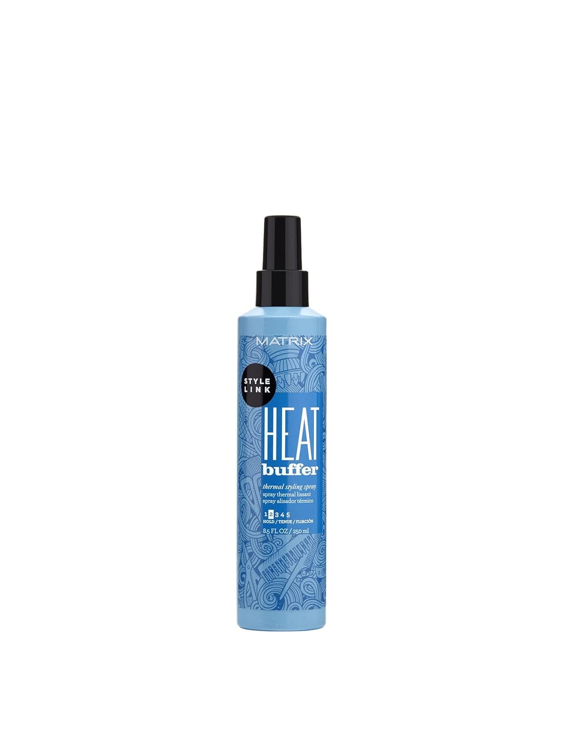 Matrix Style Link Heat Buffer Thermal Styling Heat Protectant Spray | Smooth & Shiny Finish| Lightweight For All Hair Types | 8.5 Fl. Oz