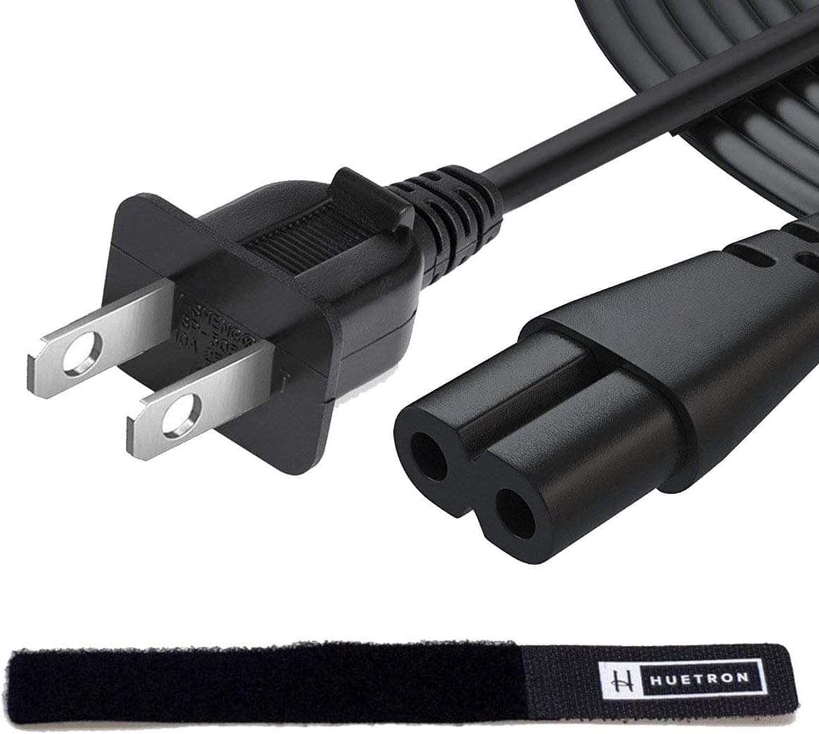 Huetron Power Cord for Samsung LN40E550F7FXZA TV