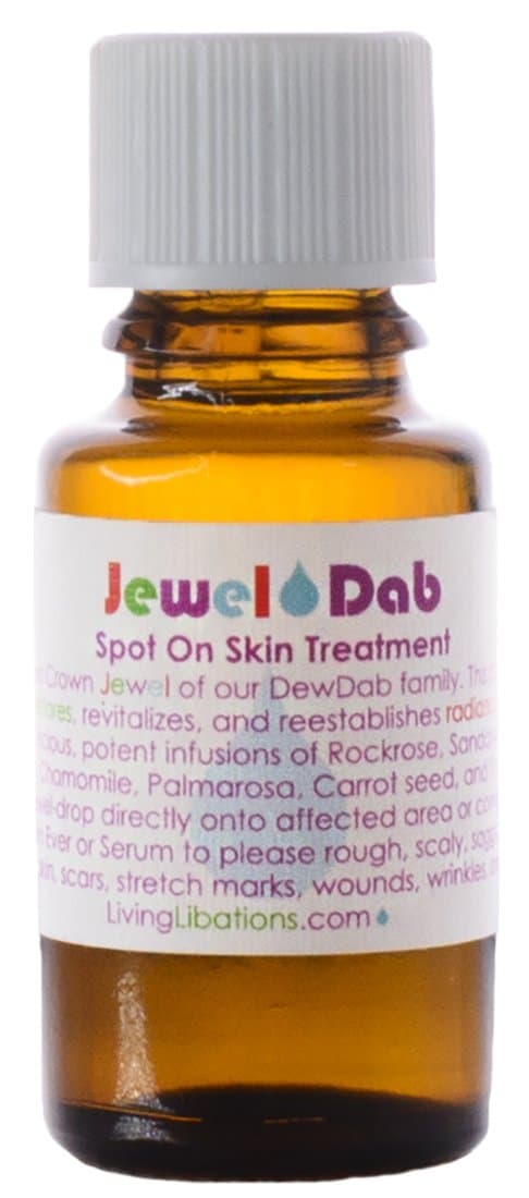Living Libations - Organic Wildcrafted JewelDab Face Oil (5 ml)