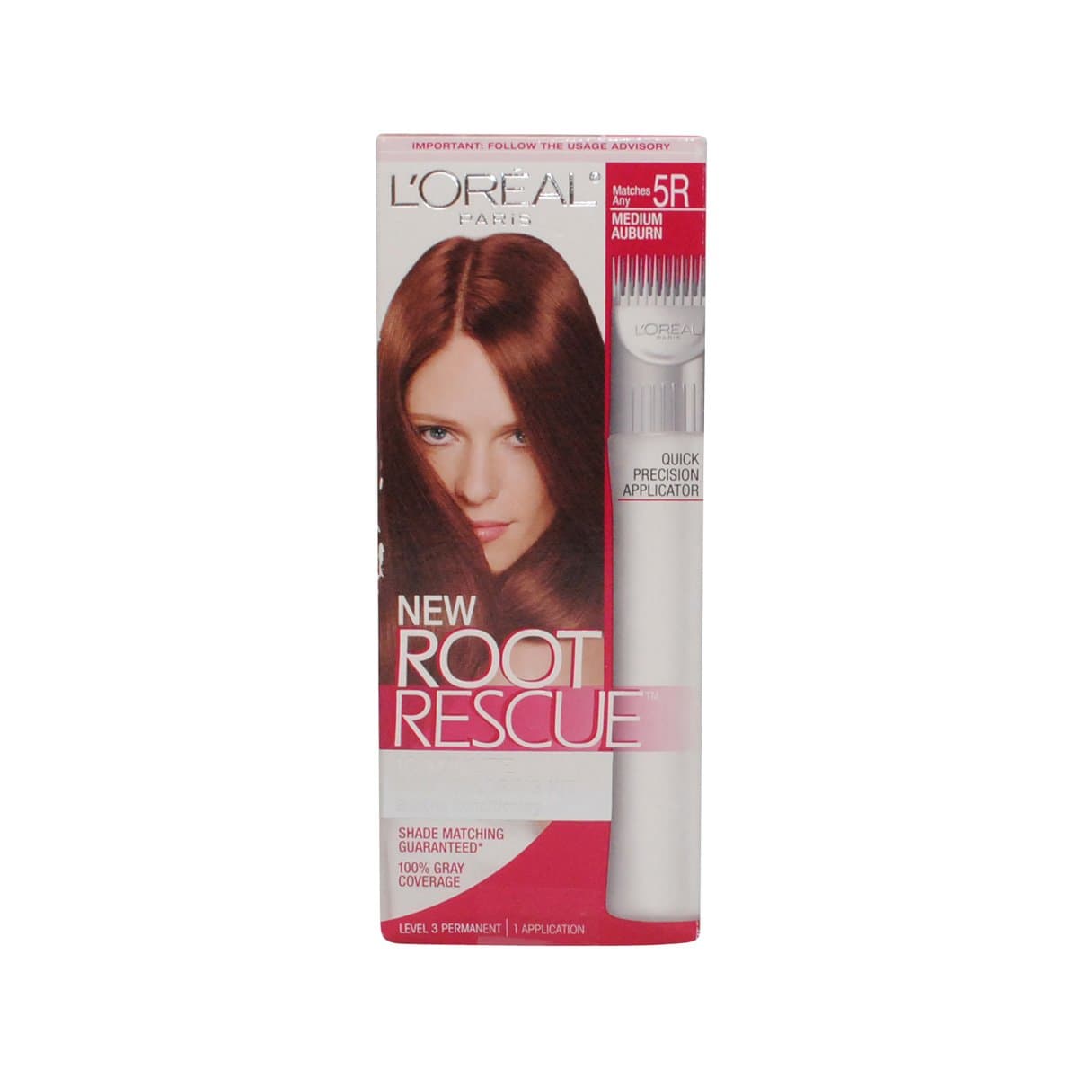 L'Oreal Root Rescue, No.5R Medium Auburn
